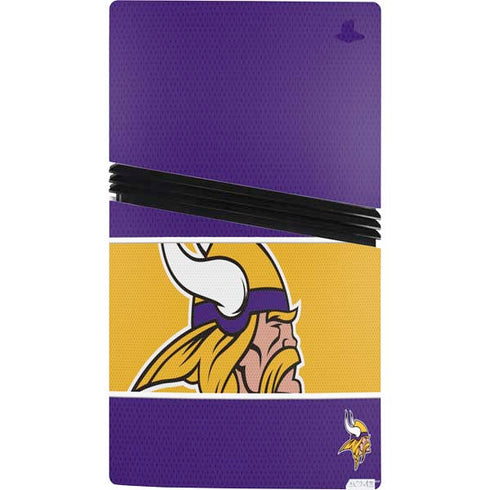 NFL Minnesota Vikings Zone Block PS5 Pro Bundle Skin